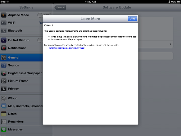 actualizacion ios iphone ipad