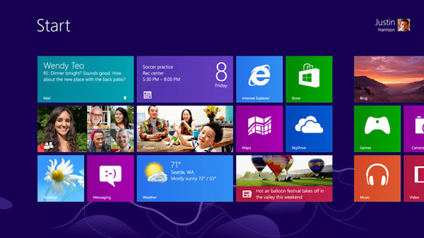 Windows 8 inicio