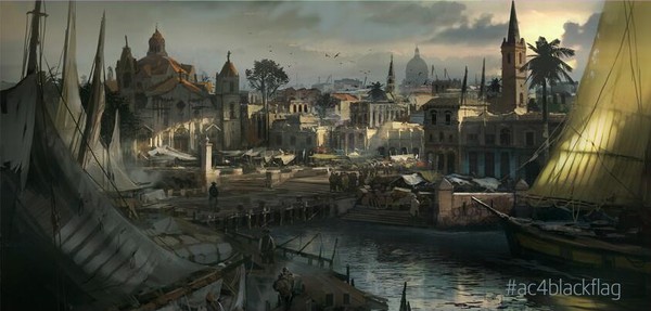 Assassin's Creed 4 Black Flag: Imágenes de nueva ciudad 