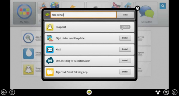 Snapchat en Bluestacks Snapchat en Bluestacks