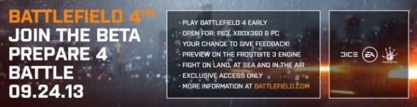 Battlefield 4 Beta Lanzamiento