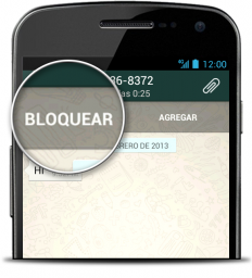 Bloquear contacto en WhatsApp