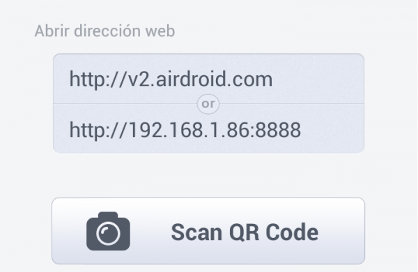 AirDroid por WiFi