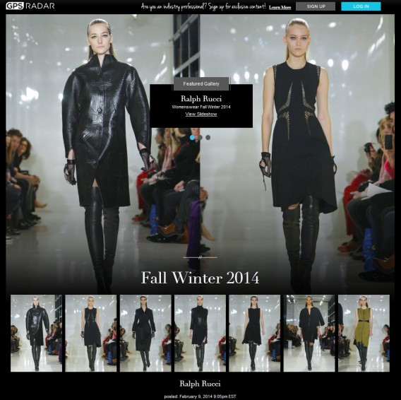 Fashion GPS Radar