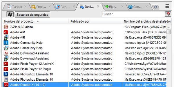 System Explorer Desinstaladores