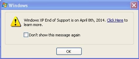 El aviso de XP