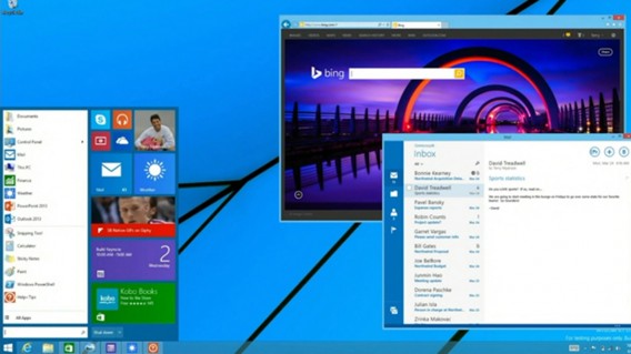 Así lucirá el botón de inicio de Windows