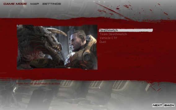 menu ut3