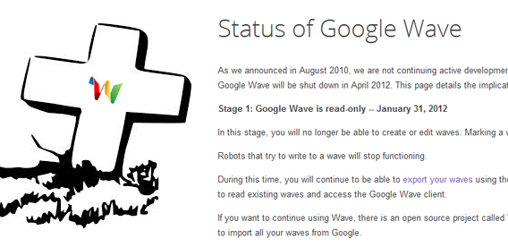 Google Wave RIP