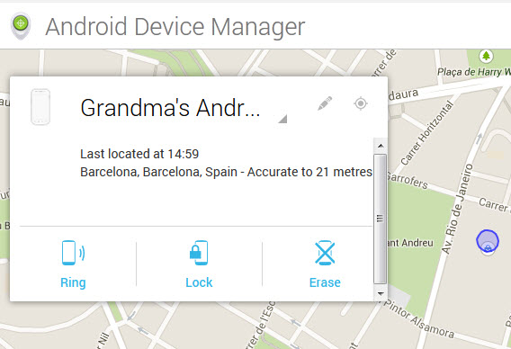 Grandma's Phone - Android Device Manager