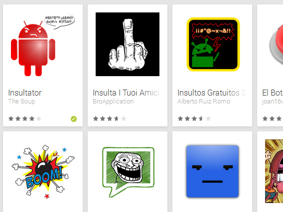 Apps polémicas en Play