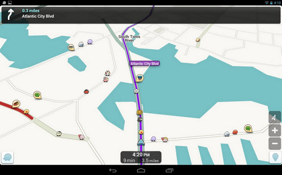Waze para android