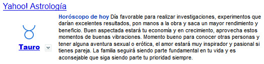 horoscopo Tauro