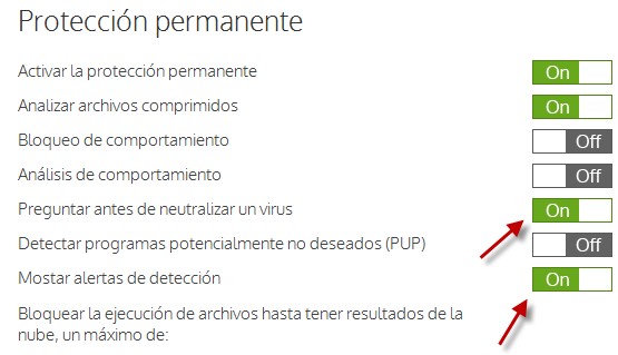 panda-opciones