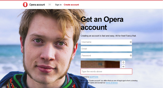 Opera Account