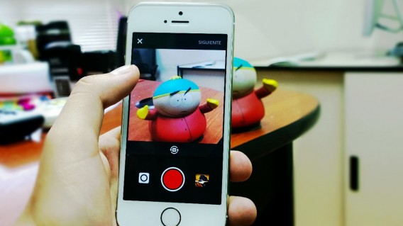 Grabar un vídeo con Instagram