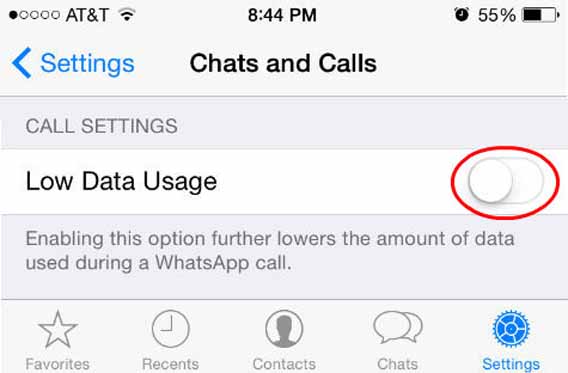 whatsapp-call-low-data-setting