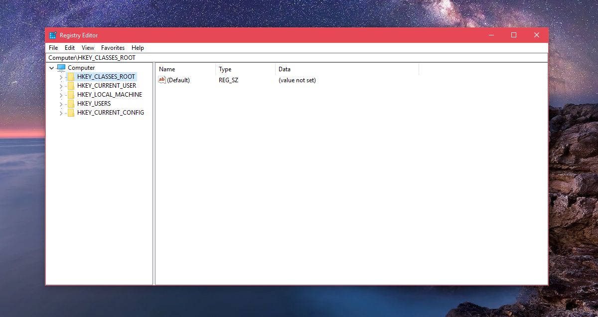 windows-search-registry
