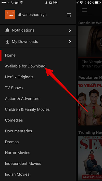 Tap-on-Available-for-Download-in-Netflix-on-iPhone