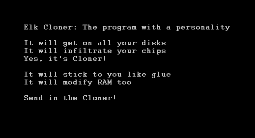 first apple virus message