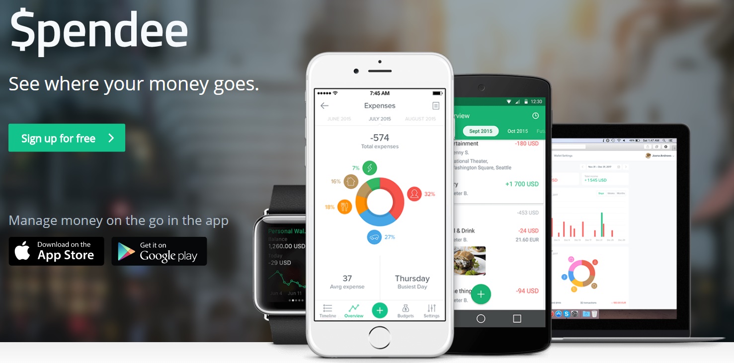 app ahorro de dinero spendee