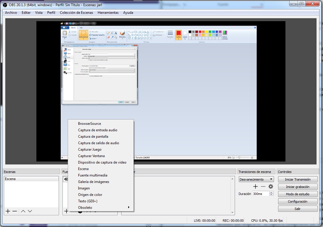 configurar twitch para emitir en streaming