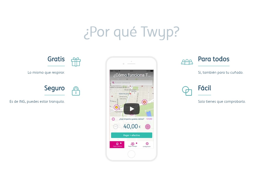 Twyp app para pagar entre amigos