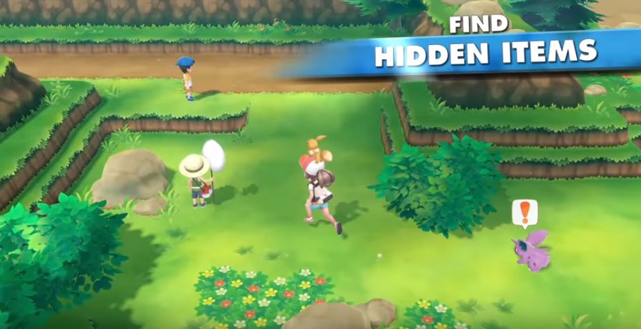 Segundo vídeo de Pokémon Let's Go, Pikachu! y Let's Go, Eevee! para Nintendo Switch