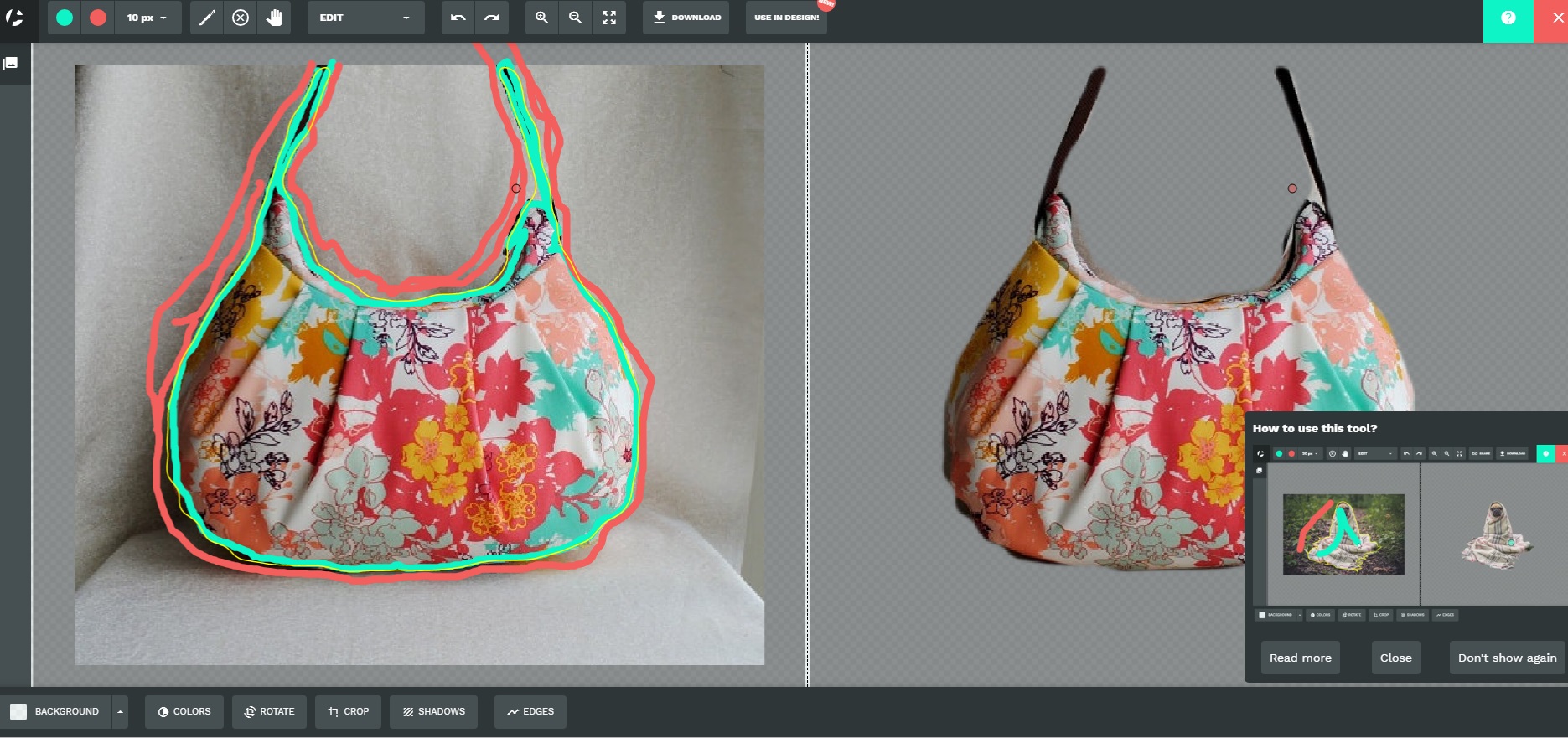 Cómo quitar el fondo a una imagen online