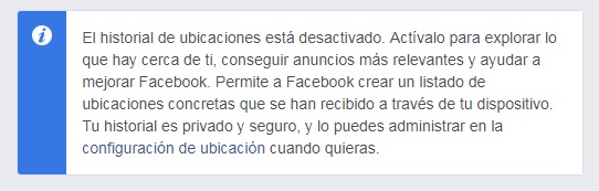 Cómo evitar compartir tu ubicación en Facebook