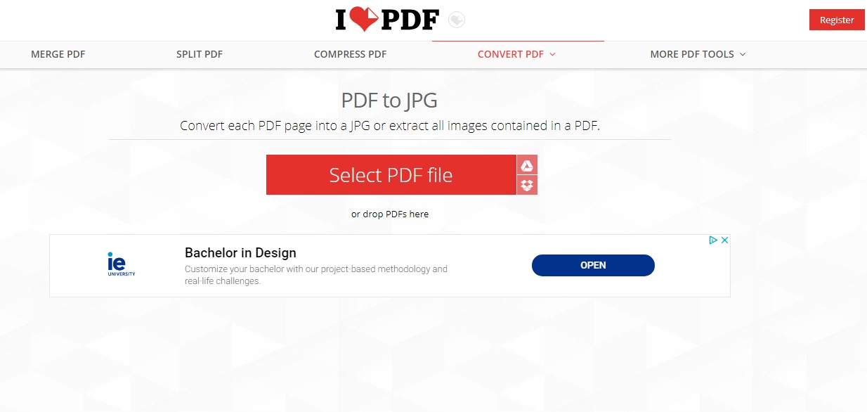 Cómo convertir un documento PDF a JPG