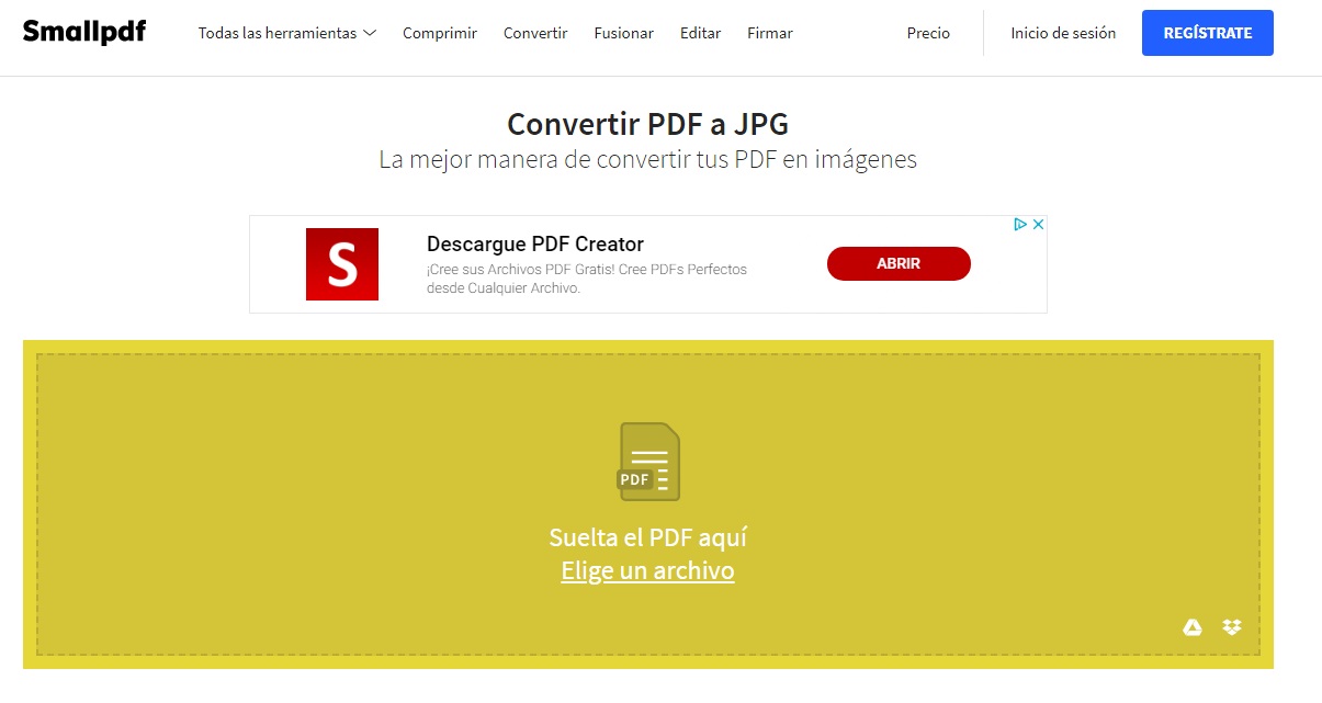 Cómo convertir un documento PDF a JPG