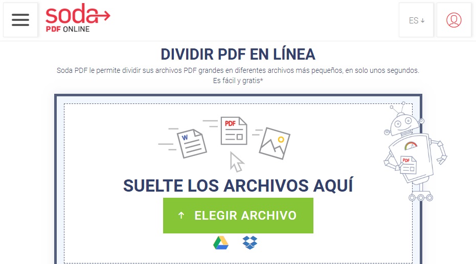 Cómo dividir un archivo PDF