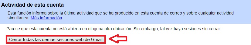 Cómo cerrar tu sesión en Gmail de forma local y remota