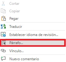 Cómo cambiar el interlineado en Word