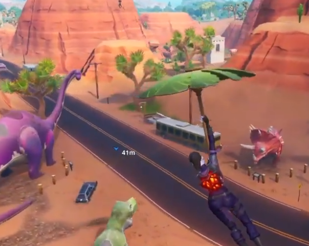 Dinosaurios Fortnite