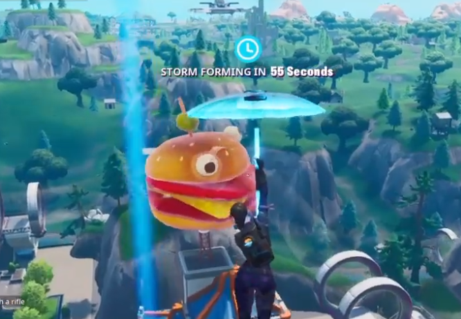 Cabeza-de-hamburguesa Fortnite