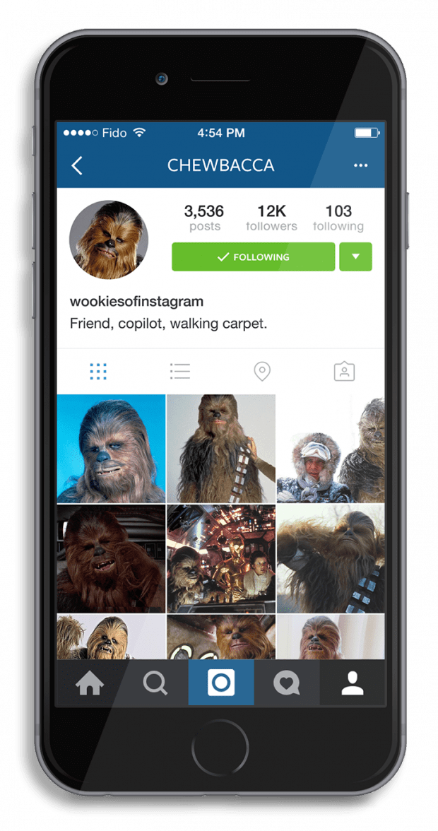 Así serían los perfiles de los personajes de Star Wars si usaran las redes sociales