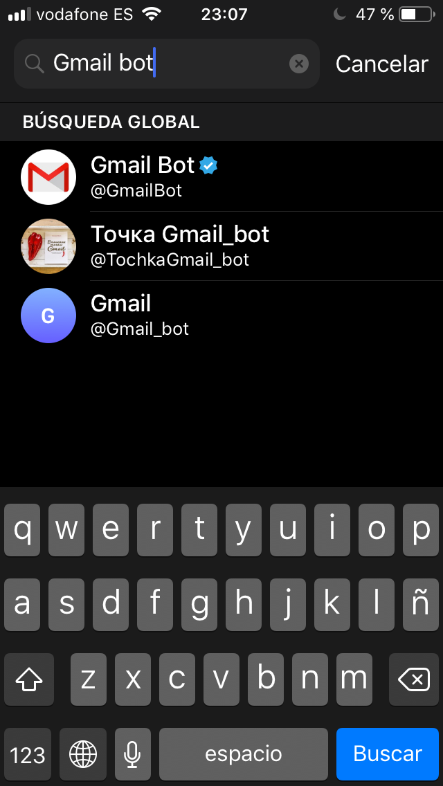 Cómo recibir y responder correos de Gmail desde Telegram