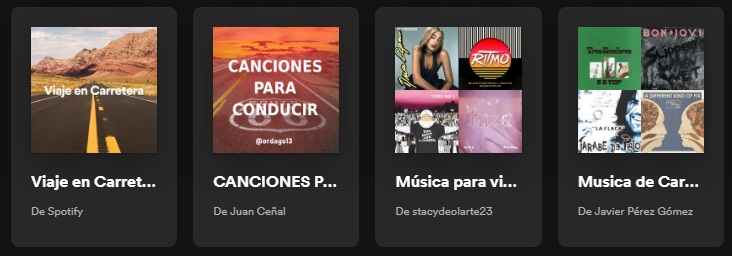 Playlist para el coche