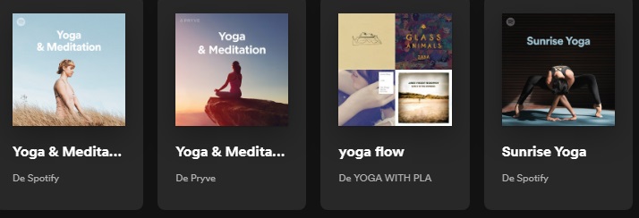 Playlist para hacer yoga
