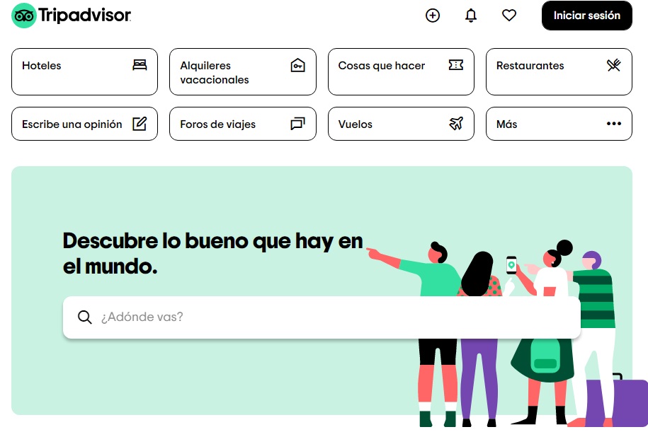 Web de Tripadvisor