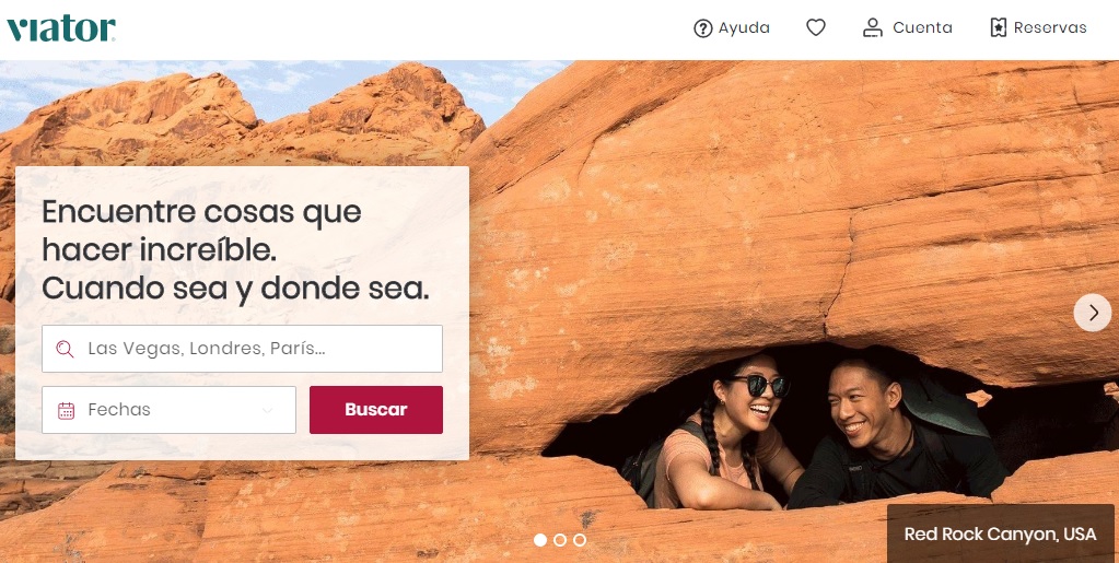 Web de Viator