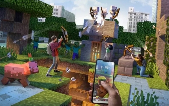 Aventuras Minecraft Earth