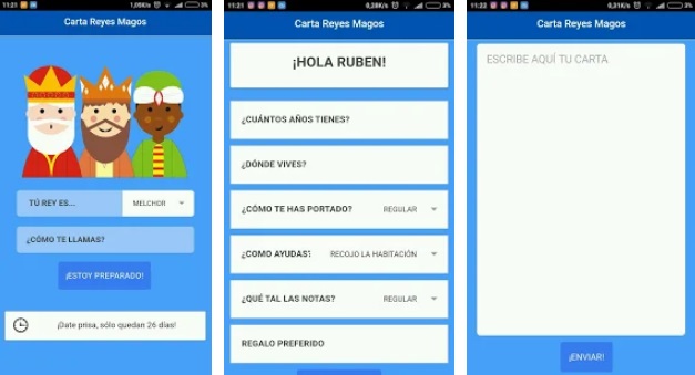 Carta Reyes Magos
