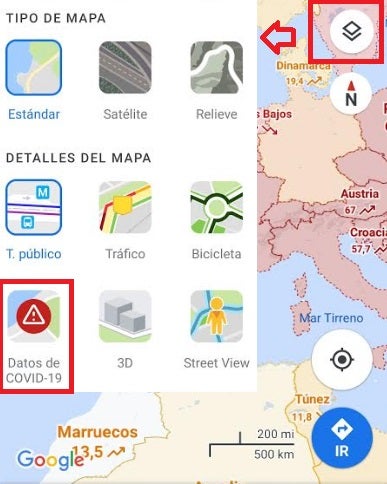 Datos de la COVID-19