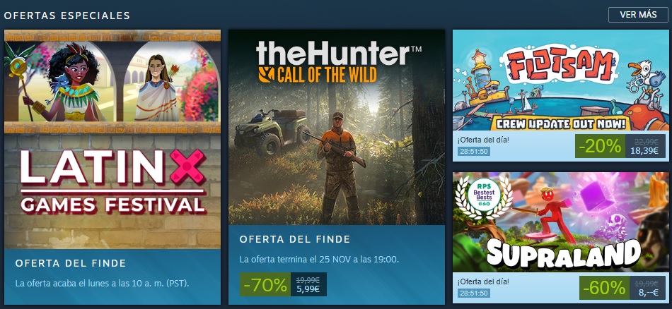 Ofertas de Steam