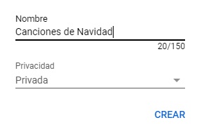 Crear una lista en YouTube