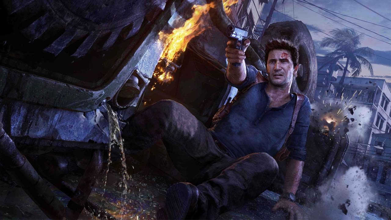 Nathan Drake en Uncharted 4