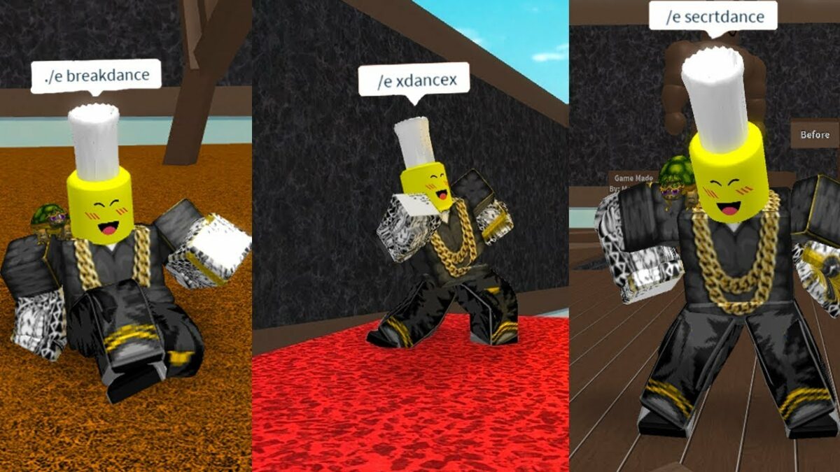 Cómo bailar en Roblox